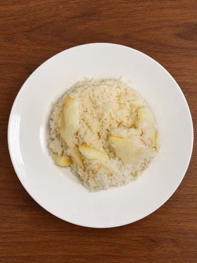 Rice with potato